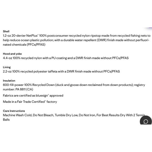 Patagonia Women's Bivy Hooded Vest Wavy Blue XL - Picture 14 of 14